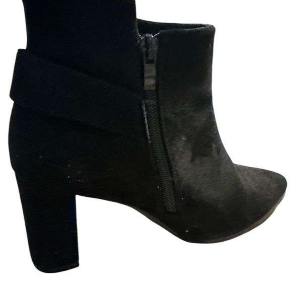 Dress boots suede  size 8 worn once - Picture 3 of 4